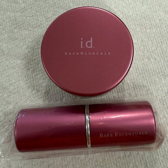 bareMinerals Rose Gossamer Duo All Over Face Body Color Retractable Kabuki Brush - Picture 1 of 6